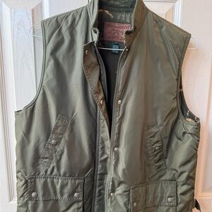 Lauren Ralph Lauren Men's Olive Green Vest